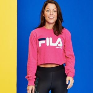 SoulCycle x FILA Colette LS Crop